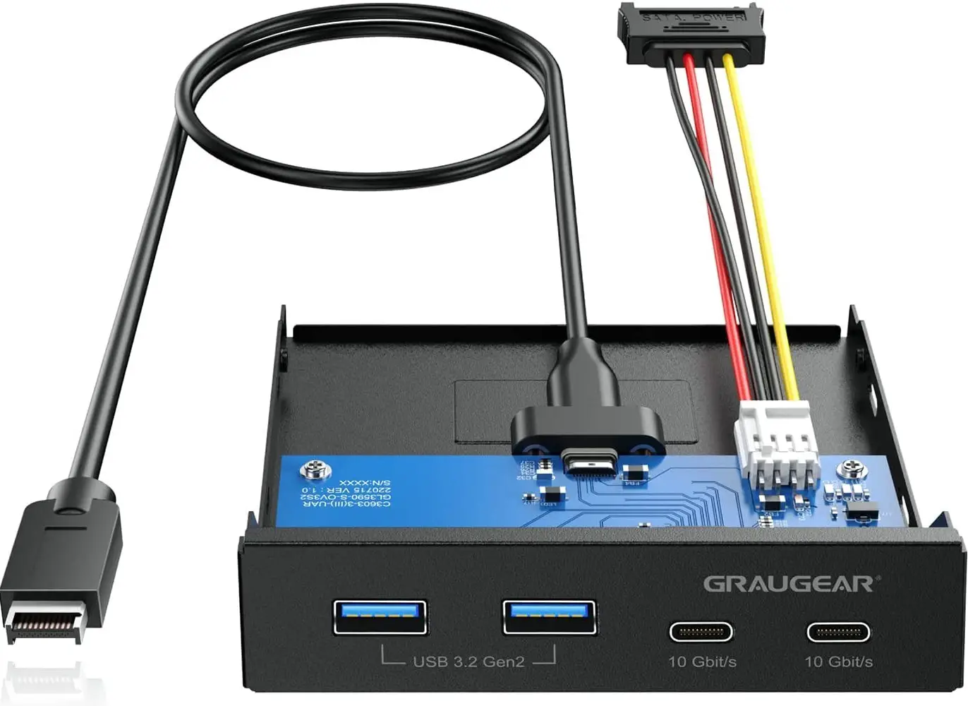 GRAUGEAR G-MP02 Multi Front Panel