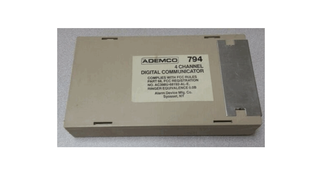 Ademco 694 4 Channel Digital Communicator Instruction Manual