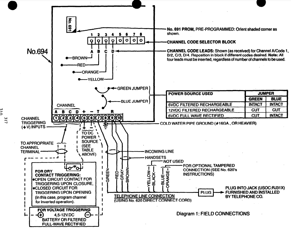 ADEMCO 694 4 Channel Digital Communicator - fig 3