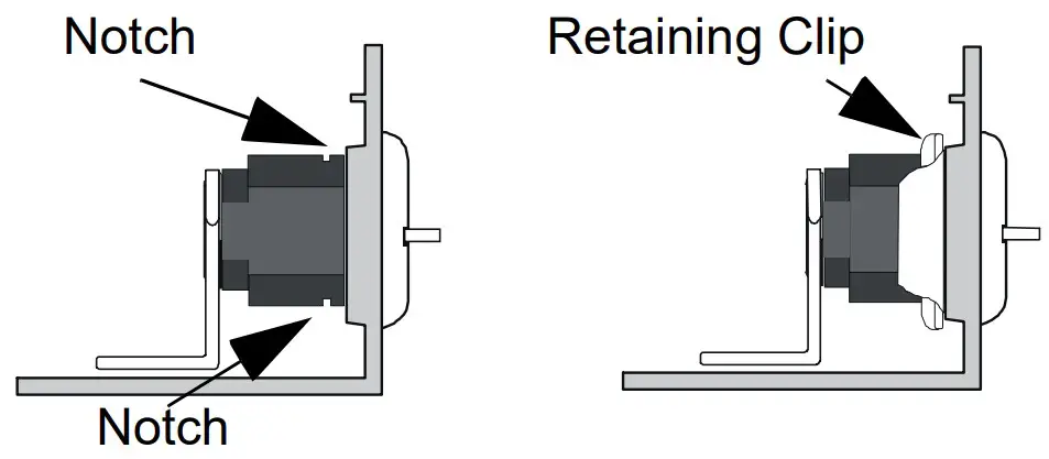 Clip-in lock installation