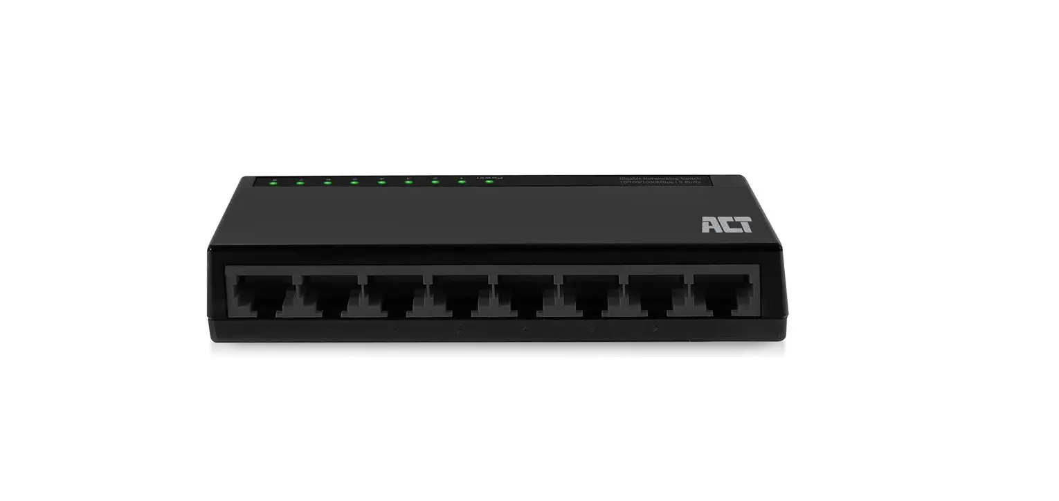 Act Ac4448 Gigabit Networking Switch 8 Port Installation Guide