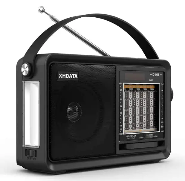 XHDATA D-901 Radio With MP3 Player and Bluetooth Product