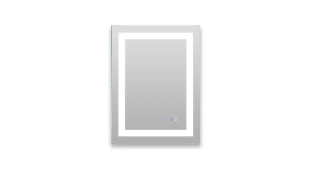 Siavonce Dhjsbm2432vcskxxx Rectangular Frameless Vertical Wall Mount Bathroom Vanity Mirror Instruction Manual