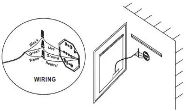 SIAVONCE DHJSBM2432VCSKXXX Rectangular Frameless Vertical Wall Mount Bathroom Vanity Mirror - TOOLS YOU MAY NEED 5