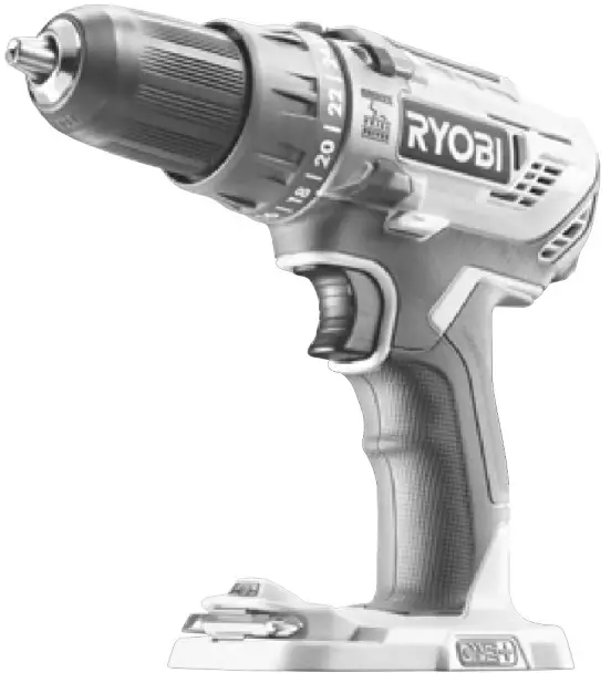 RYOBI R18PD3 18V Cordless Compact Percussion Drill