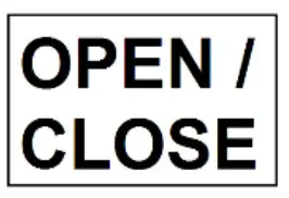 Open and Close Icon