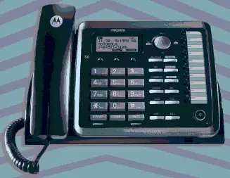 motorola ML25254 2-Line Corded Base Station-