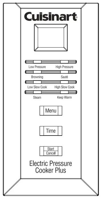 Cuisinart CPC-610XA Pressure Cooker Plus - GETTING