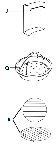 Cuisinart CPC-610XA Pressure Cooker Plus - PARTS 1