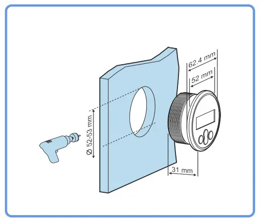 victron energy BMV-700 Series MPPT Control Display - victron energy BMV-700 Series MPPT Control Display - Mounting