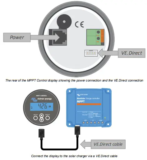 victron energy BMV-700 Series MPPT Control Display - victron energy BMV-700 Series MPPT Control Display - VE Direct cable