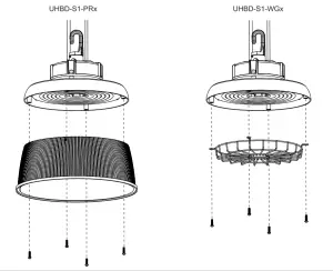sbl UHBD S1 Series LED UFO High Bay Ligh - LED UFO High Bay Light