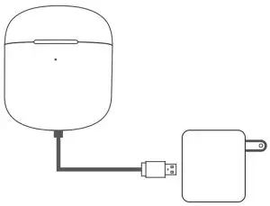 Bobtot EW9 Wireless Bluetooth Headset - 5V DC adapter