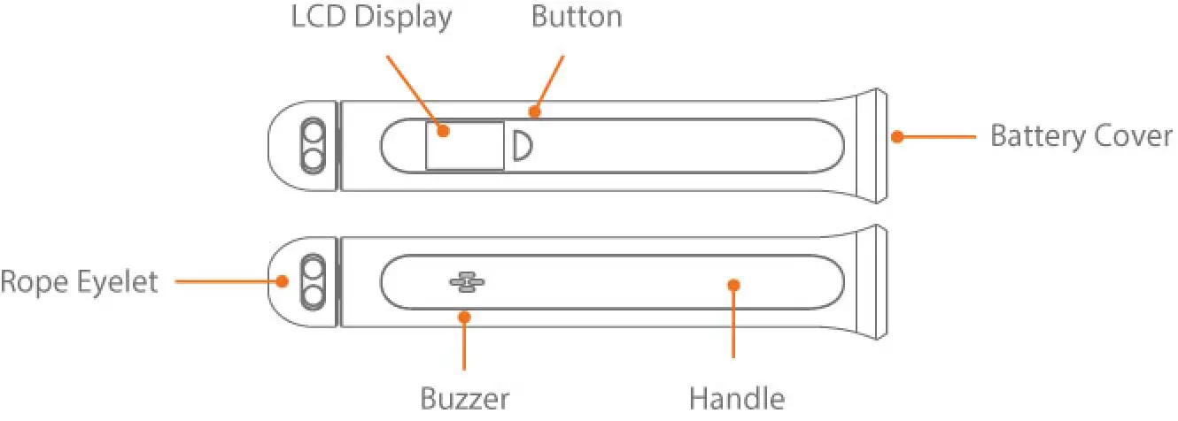 Dongguan Zhongkang Technology Electronics ZK1001 Smart Skipping Rope - LCD display 1