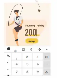 Dongguan Zhongkang Technology Electronics ZK1001 Smart Skipping Rope - Number Countdown