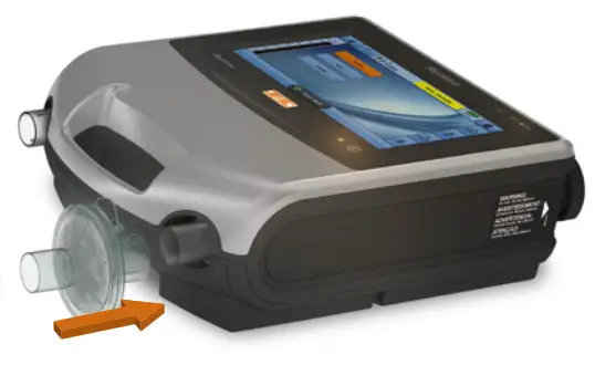 ResMed Astral 150 Life Support Ventilator- antibacterial filter