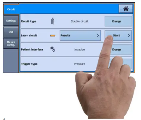ResMed Astral 150 Life Support Ventilator- Learn Circuit