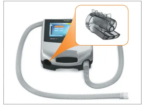 ResMed Astral 150 Life Support Ventilator- Setting up