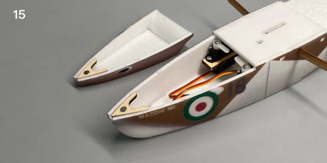 Install the hull and hatch cover magnet seat