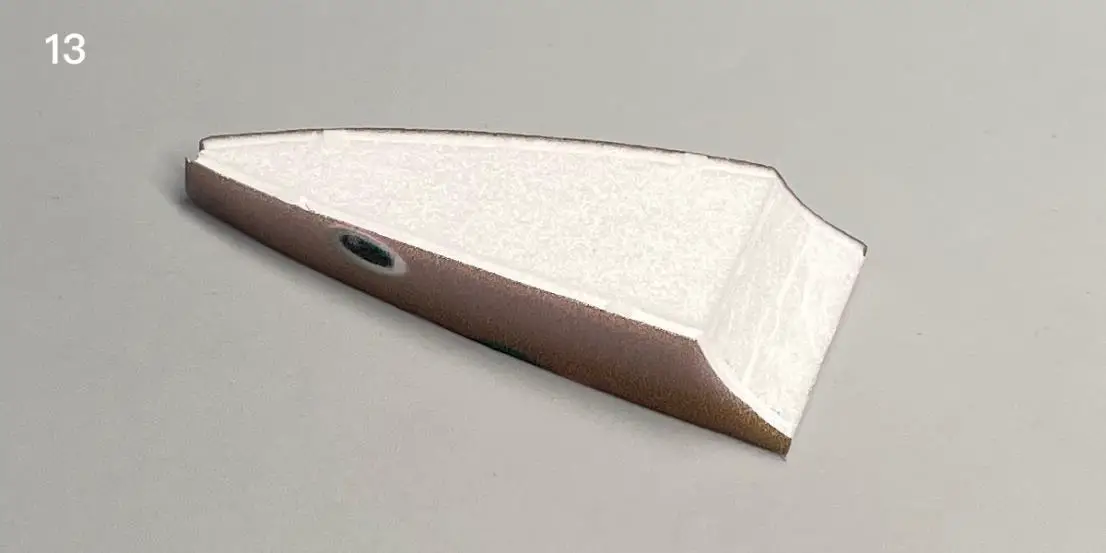 The composite hatch cover can be bent before installation