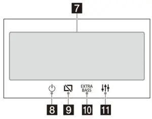 SONY XAV-AX5500 Bluetooth Media Receiver - OPTION screen