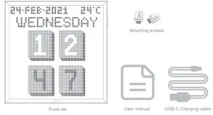 Shenzhen Divoom Technology PIXOO64 Pixoo 64 with WiFi - figure 1