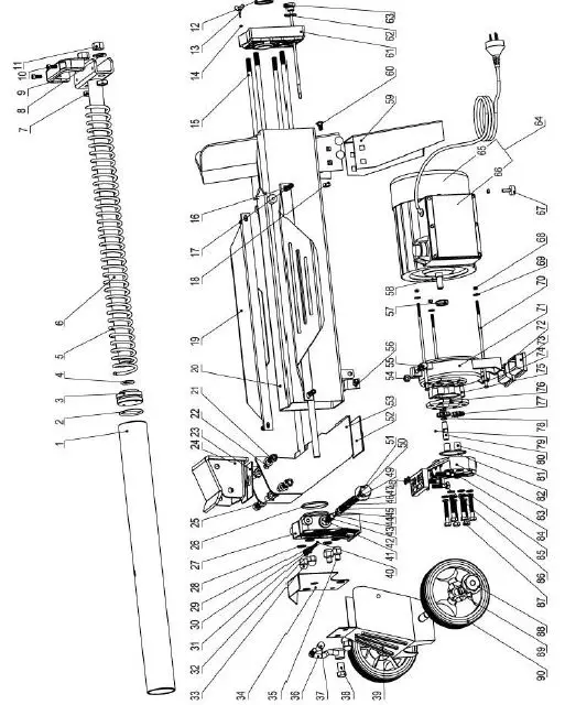 PARTS SCHEMATIC