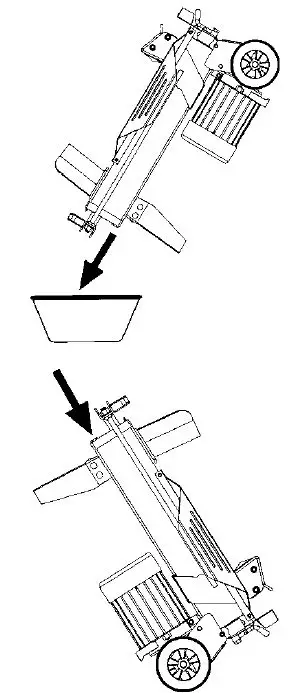 REPLACING HYDRAULIC OIL