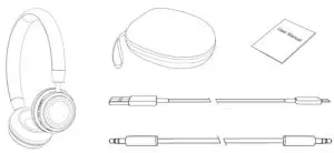 PROHEAR 010 Active Noise Canceling Bluetooth Headphones - Contents