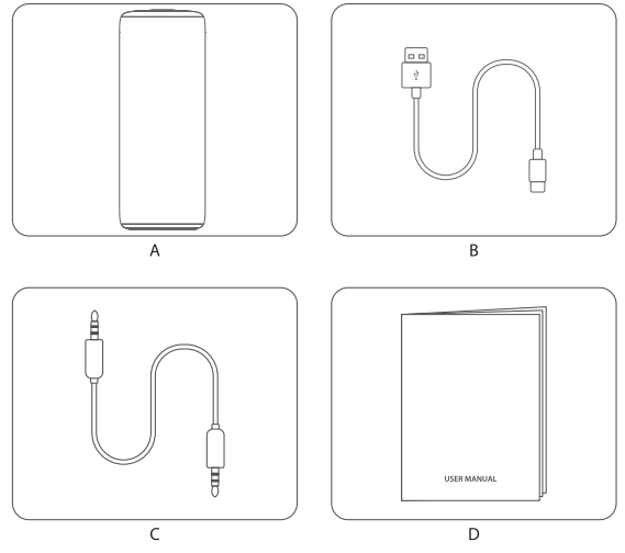 Boompods SoundRoll Wireless Speaker - Accessories