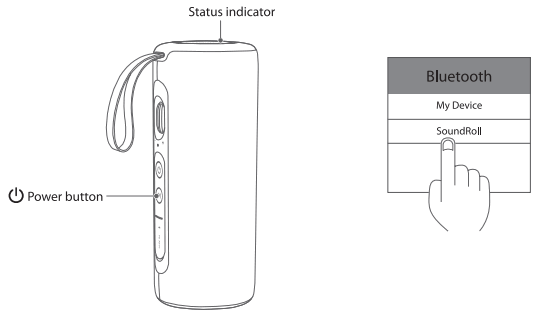 Boompods SoundRoll Wireless Speaker - Bluetooth