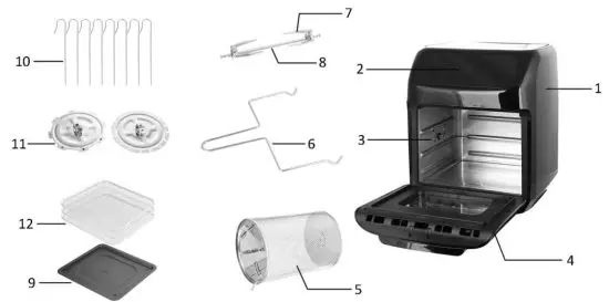 FIG 2 PARTS DESCRIPTION