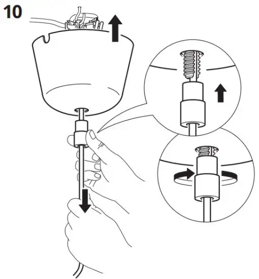 IKEA 003.909.71 RANARP Pendant Lamp - 12