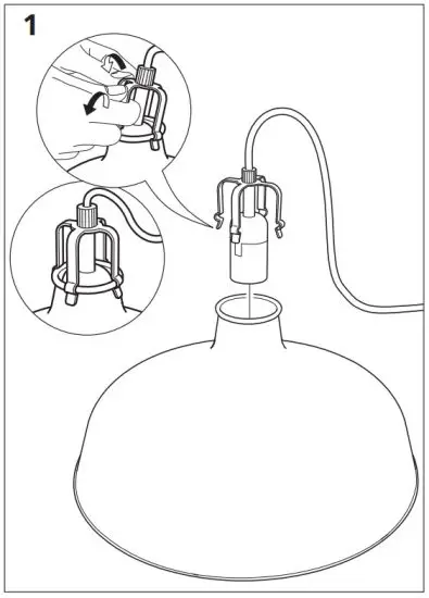 IKEA 003.909.71 RANARP Pendant Lamp - 2