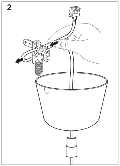 IKEA 003.909.71 RANARP Pendant Lamp - 3