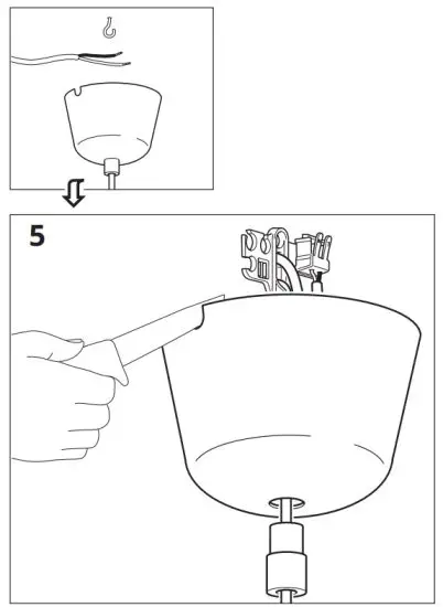 IKEA 003.909.71 RANARP Pendant Lamp - 7