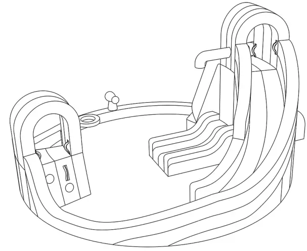 BOUNTECH OP70144 Inflatable Water Park