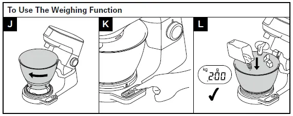 KENWOOD KVC65 Food Processor Titanium Chef Bake 3