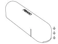 Fibaro Door or Window Sensor - Close the cover paying