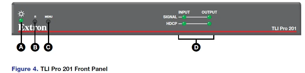 Front Panel Features