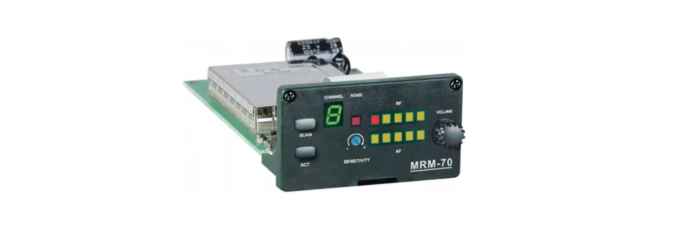 Mipro Mrm-70 Wireless Receiver Module User Guide Mipro Mrm-70 Wireless Receiver Module User Guide