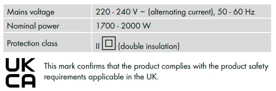 SILVERCREST- SHC- 2000- A1- Hair-Dryer- fig 3