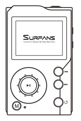 SURFANS F20 MP3 Player