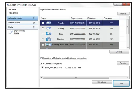 Advanced Connection Mode