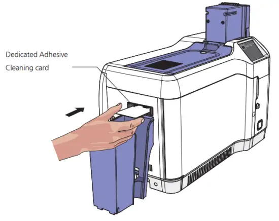 MiNJCODE NL300 ID Card Printer - Cleaning card