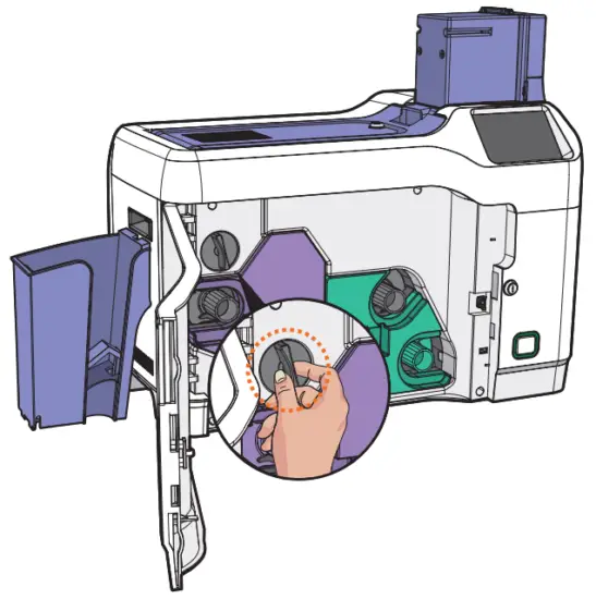 MiNJCODE NL300 ID Card Printer - JAM