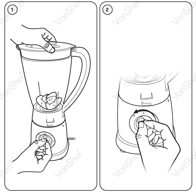 VonHaus 2000148 500W Jug Blender 5