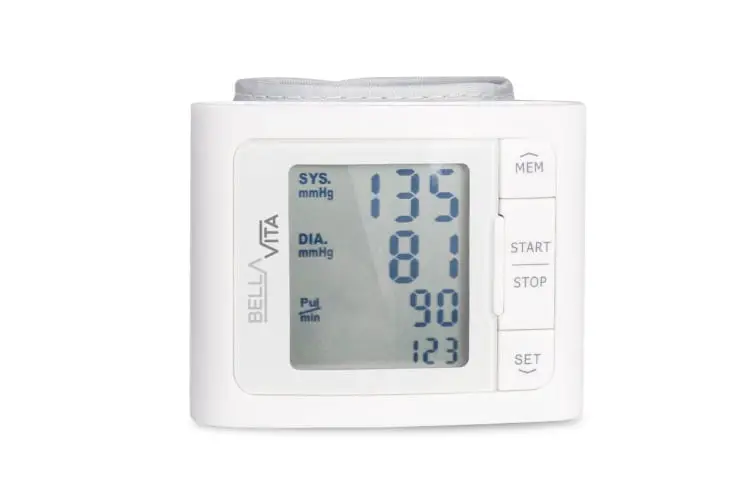 Bellavita Digital Wrist Blood Pressure Monitor User Guide