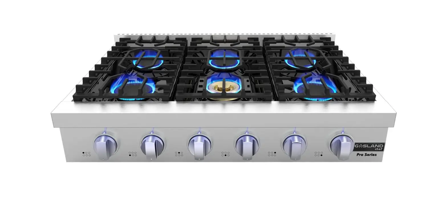 Gasland Chef Pro Rt3606 36 Inch Professional Slide-in Natural Gas Cooktop 6 Burner Instruction Manual Gasland Chef Pro Rt3606 36 Inch Professional Slide-in Natural Gas Cooktop 6 Burner Instruction Manual