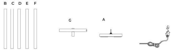 globe 65539 Smart Floor Lamp - Hardware